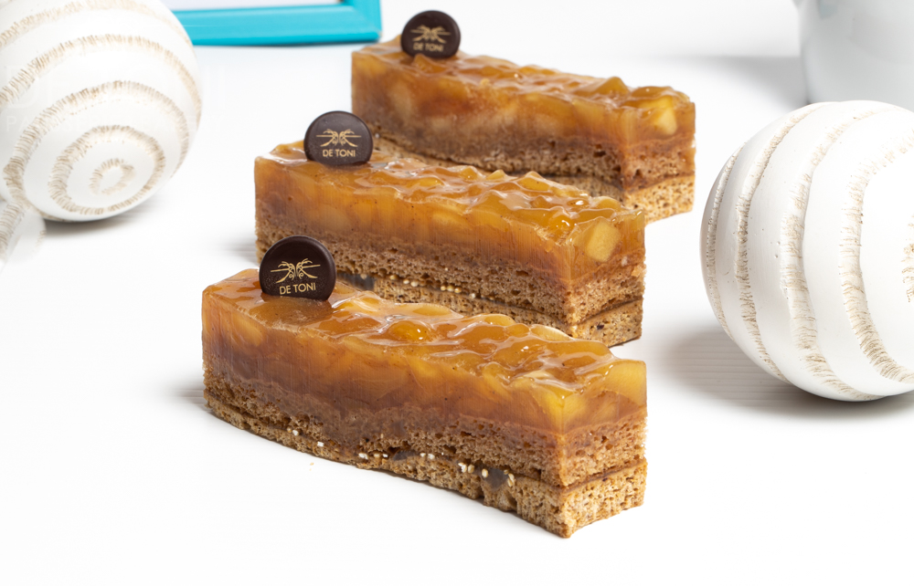 APPLE TOFFEE VEGAN SLICE 12x3 WAVE, Box of 6 [HAL]
