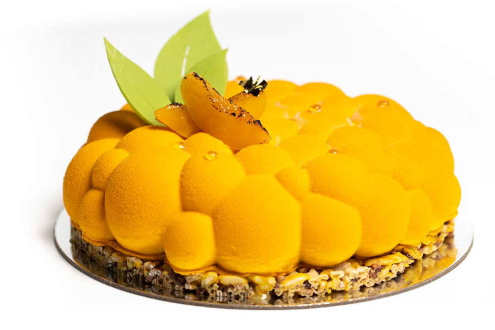 CAKE TONKA PEACH VEGAN 20cm [HAL]